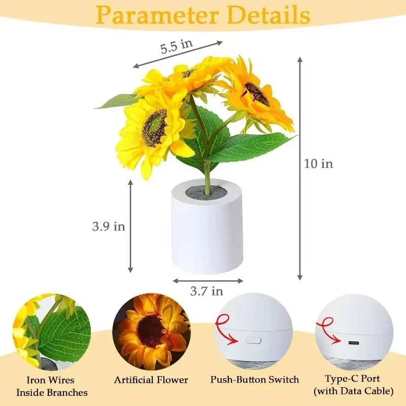 Sunflower Lamp - Image 11