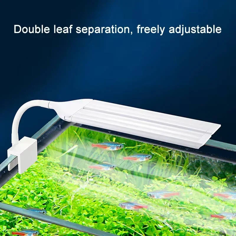 Super Bright Led Aquarium Light Clip On Full Spectrum Lamp For Fish Tanks & Aquatic Plant Growth - Image 4