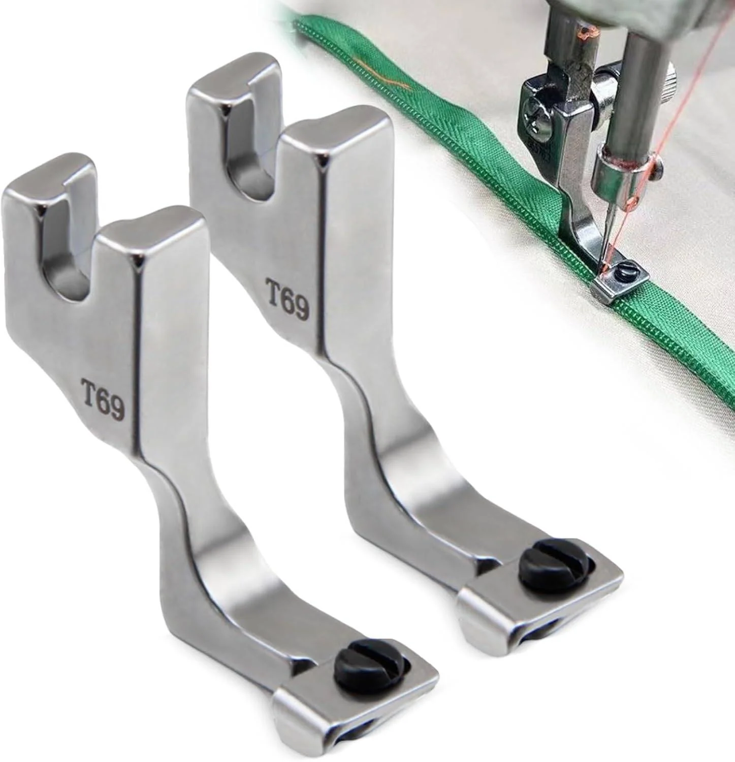 T69 Invisible Zipper Presser Foot - Image 2