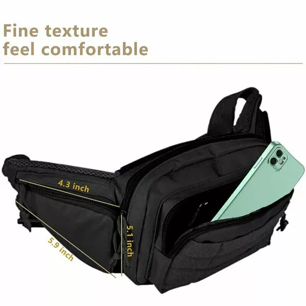 Tactical Waist Pack - Concealed Carry Fanny Pack Holster - Image 3
