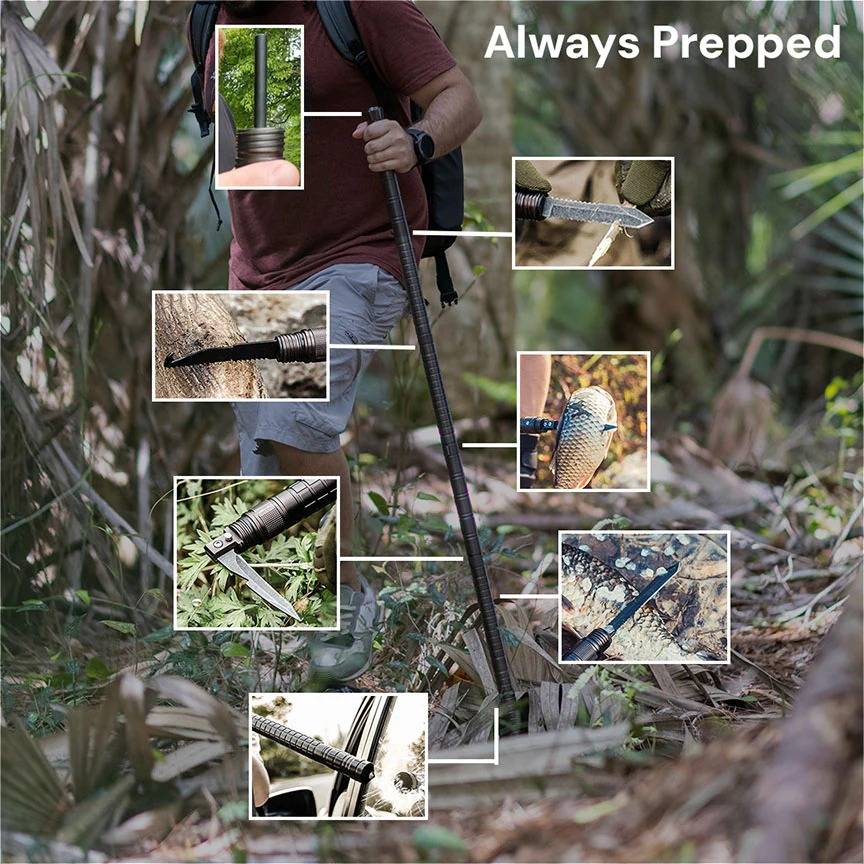 Tactical Walking Stick - Image 4