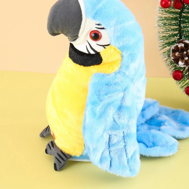 Talking & Music-Playing Parrot Plush Toy - Image 2