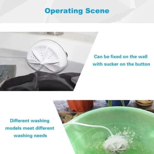 The Mini Ultrasonic Washing Machine - Image 7