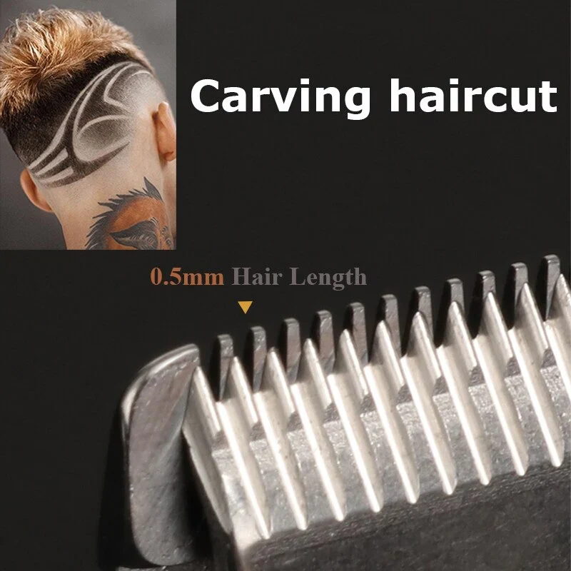Professional Hair Clippers for men gold Set | Gold Hair Clippers Cordless - Image 3