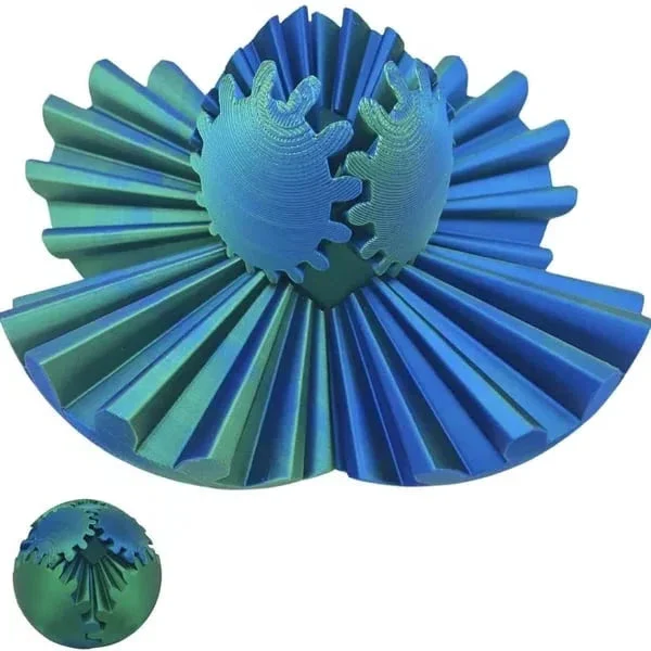 The Steampunk Whirling Wonder Fidget (Gear Ball) - Image 2