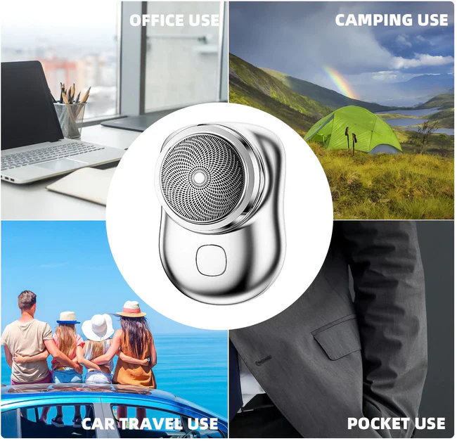 The Ultimate Pocket-Sized Shaver: Mini-Shave Portable Electric Razor - Image 10