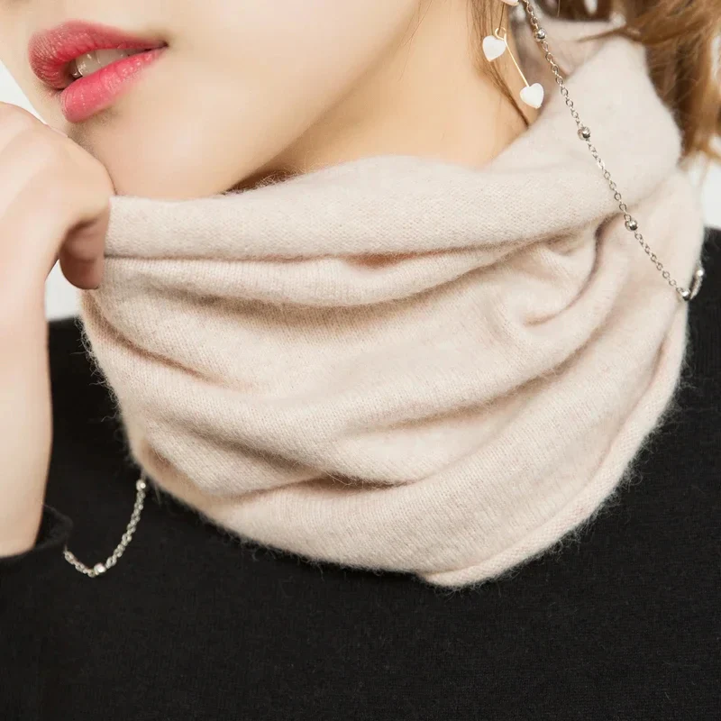 Thermal Cashmere Neck Gaiter for Winter - Image 3