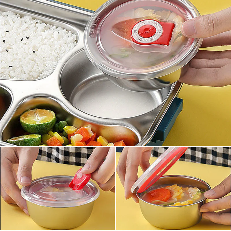 Thermal lunch box made of stainless steel - Image 3