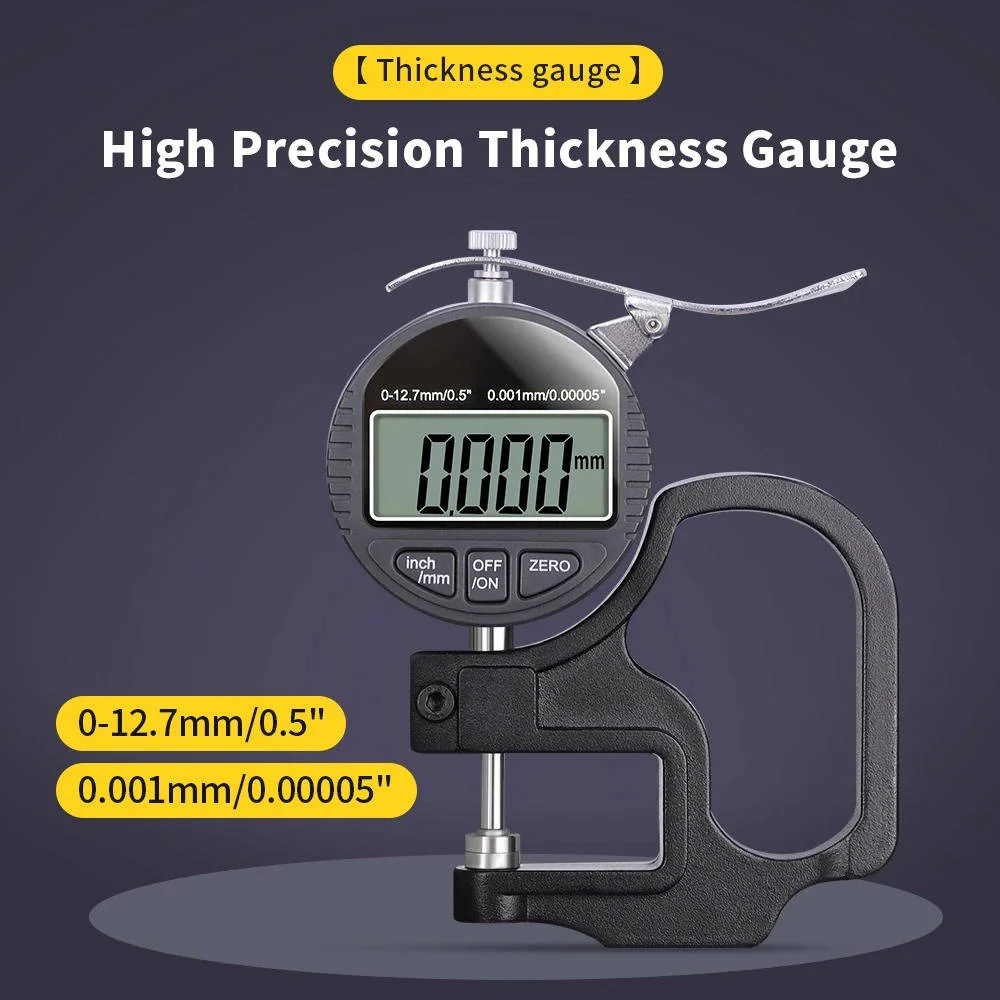 Thickness Gauge Measure Thickness Of Paper Cloth Metal 0.001mm - Image 2