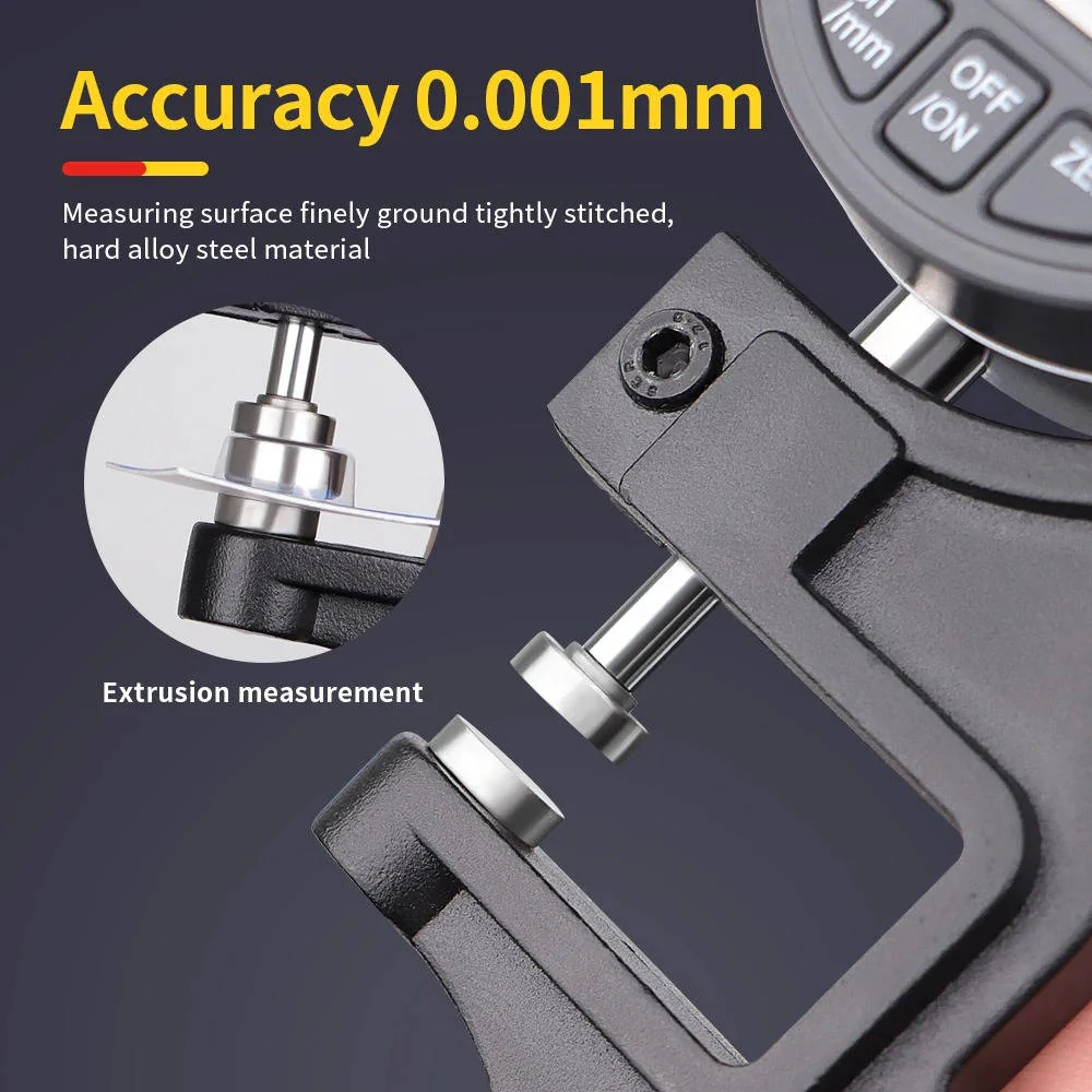 Thickness Gauge Measure Thickness Of Paper Cloth Metal 0.001mm - Image 3