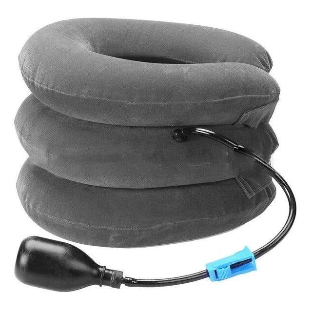 Three Layers Cervical Neck Traction Inflatable Pillow - Image 3