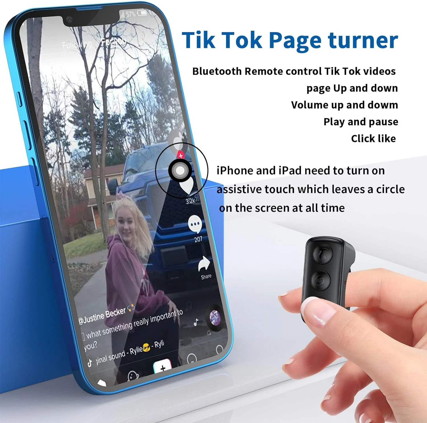 TikTok Scrolling Ring Remote Control - Image 4