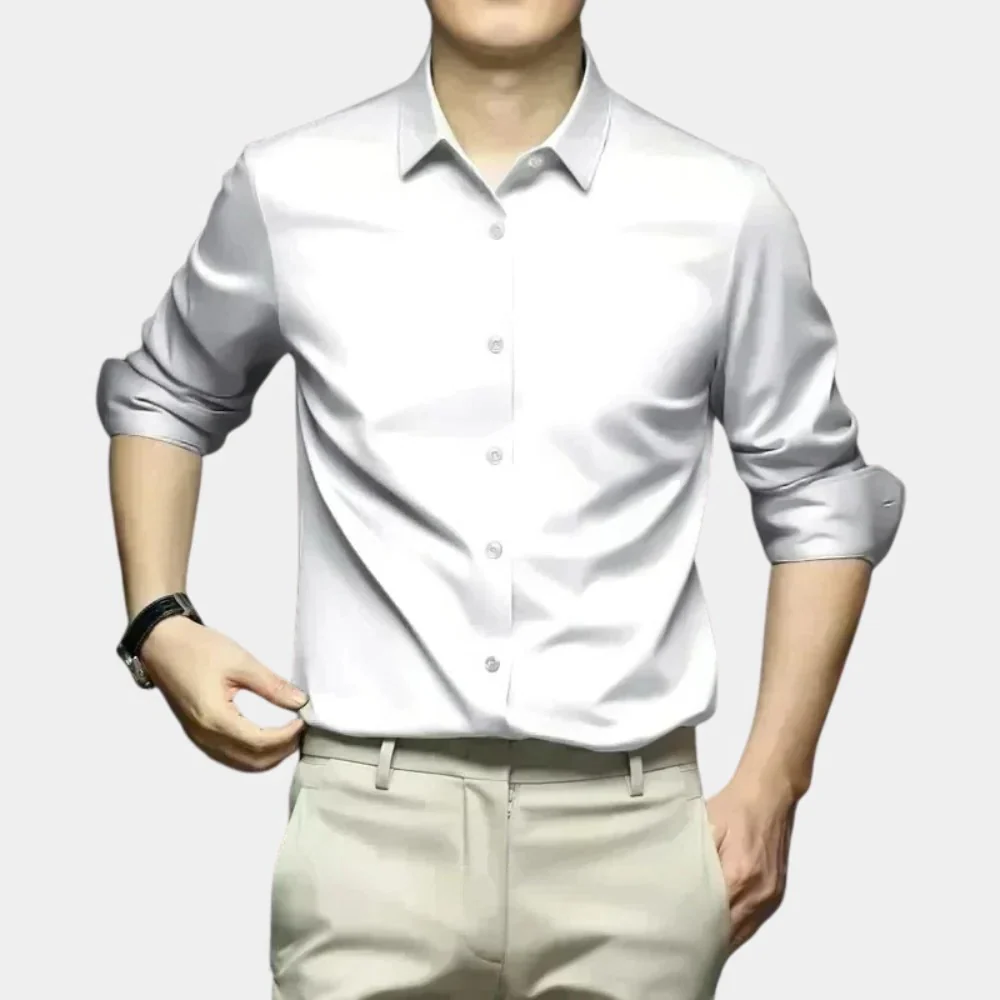 Timeless Wrinkle-Free Shirt For Men - Image 2
