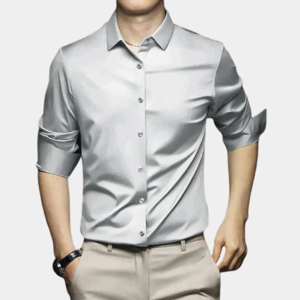 Timeless Wrinkle-Free Shirt For Men - Image 4