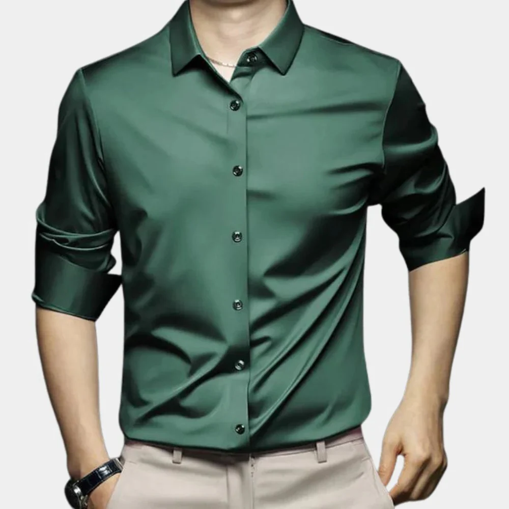 Timeless Wrinkle-Free Shirt For Men - Image 6