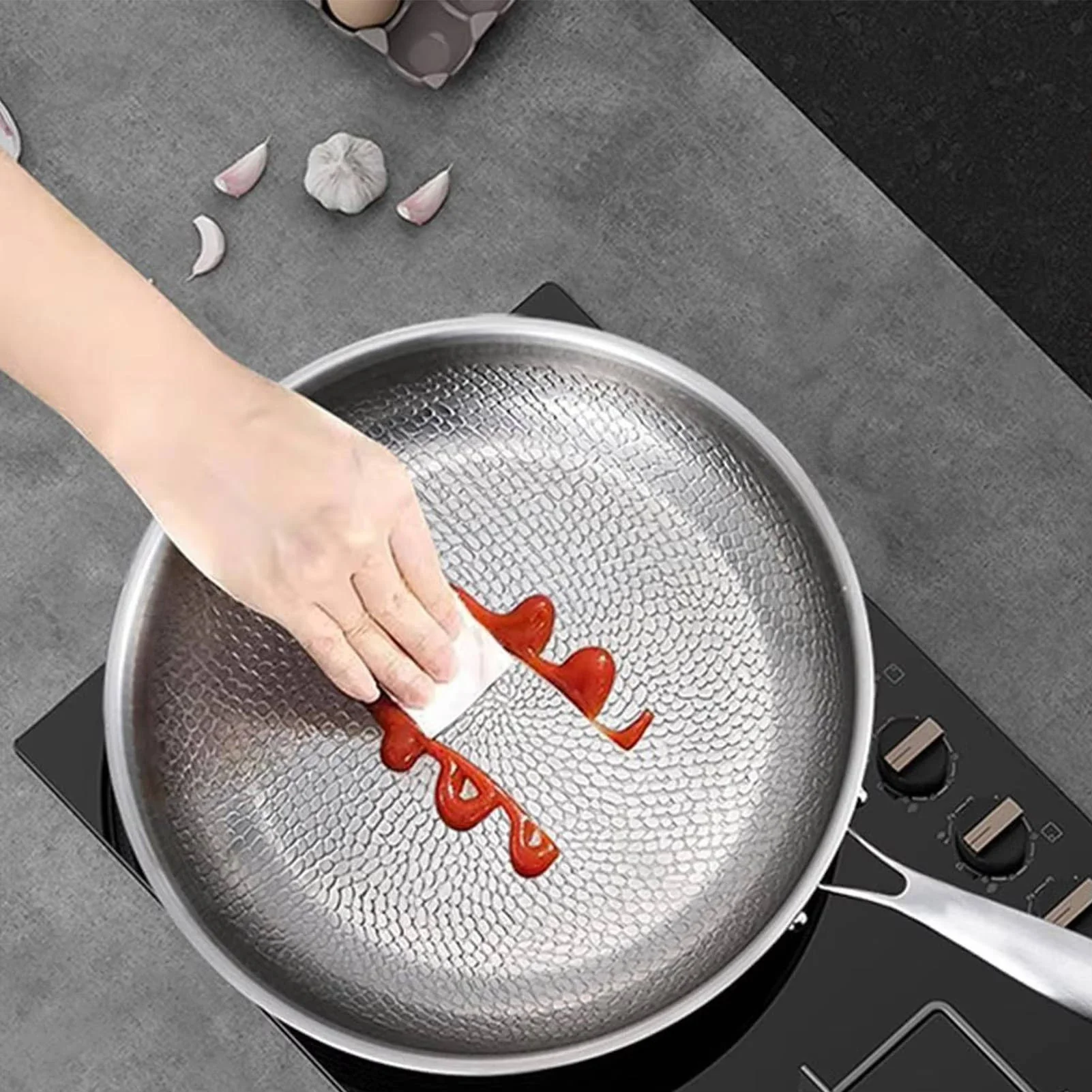 Titanium Pan Non Stick Non Toxic - Image 3