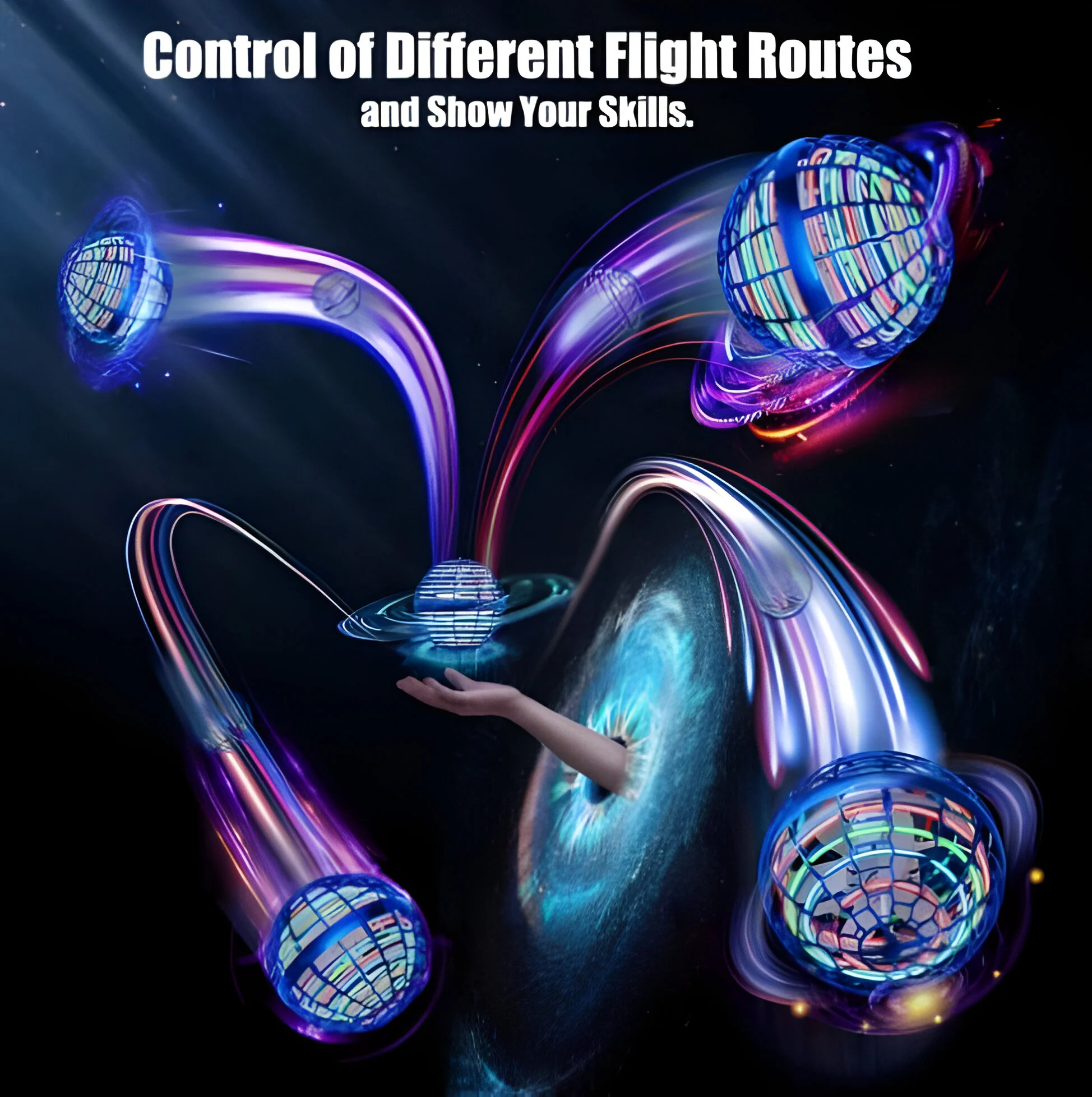Top Cosmic Globe - Top-Rated Flying Orb Fidget Spinner Toy - Image 4