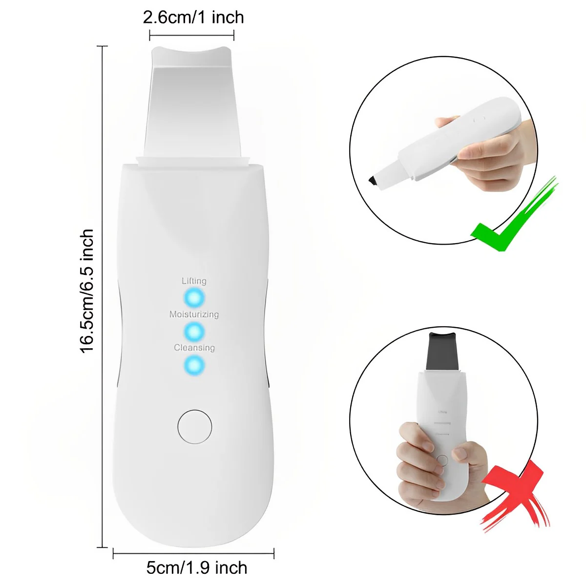 Top-Rated Ultrasonic Skin Scrubber Spatula - Image 5