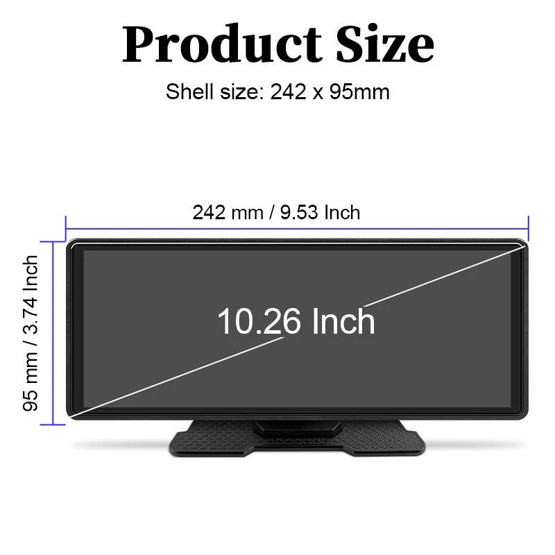 Touch Screen Car Stereo with Bluetooth and Backup Camera - Image 10