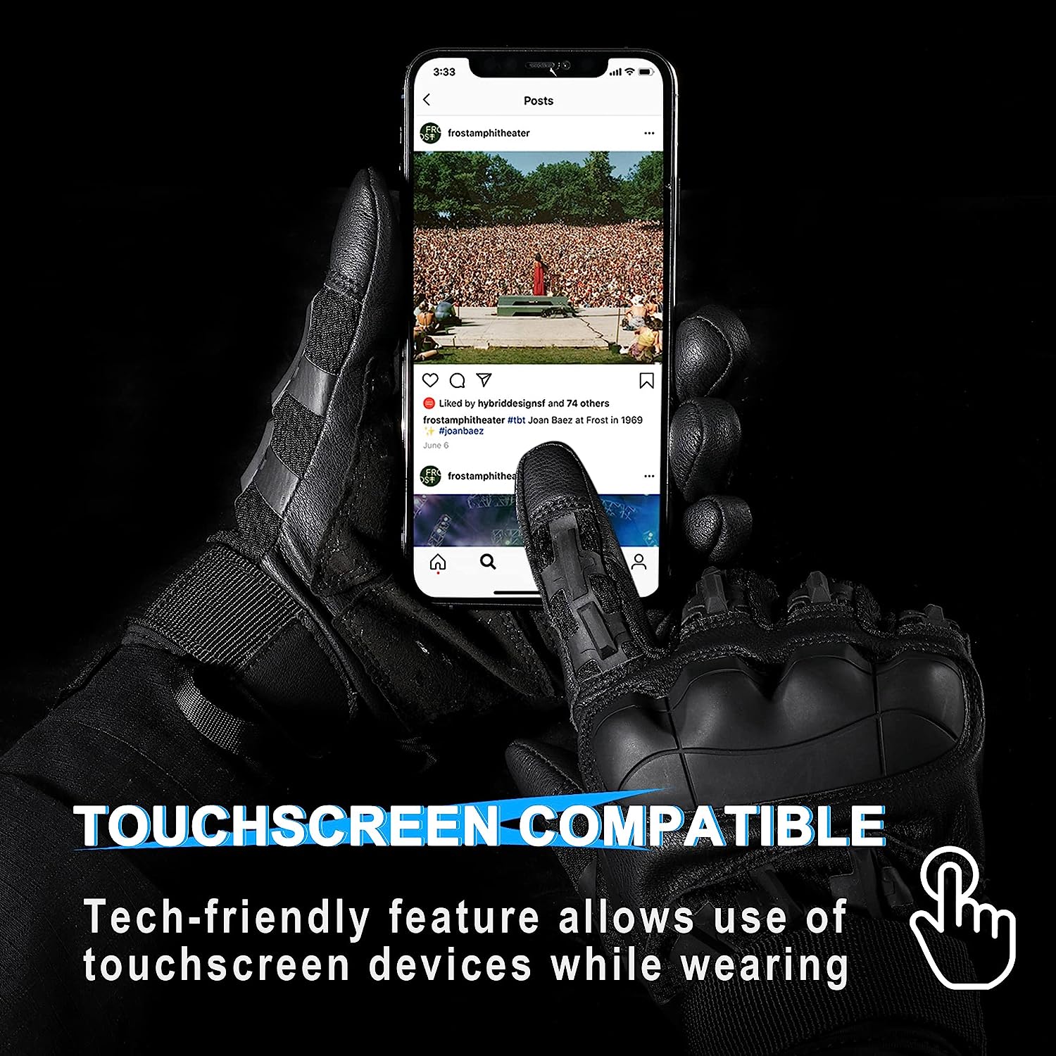 Touch Screen Tactical Gloves - Image 9