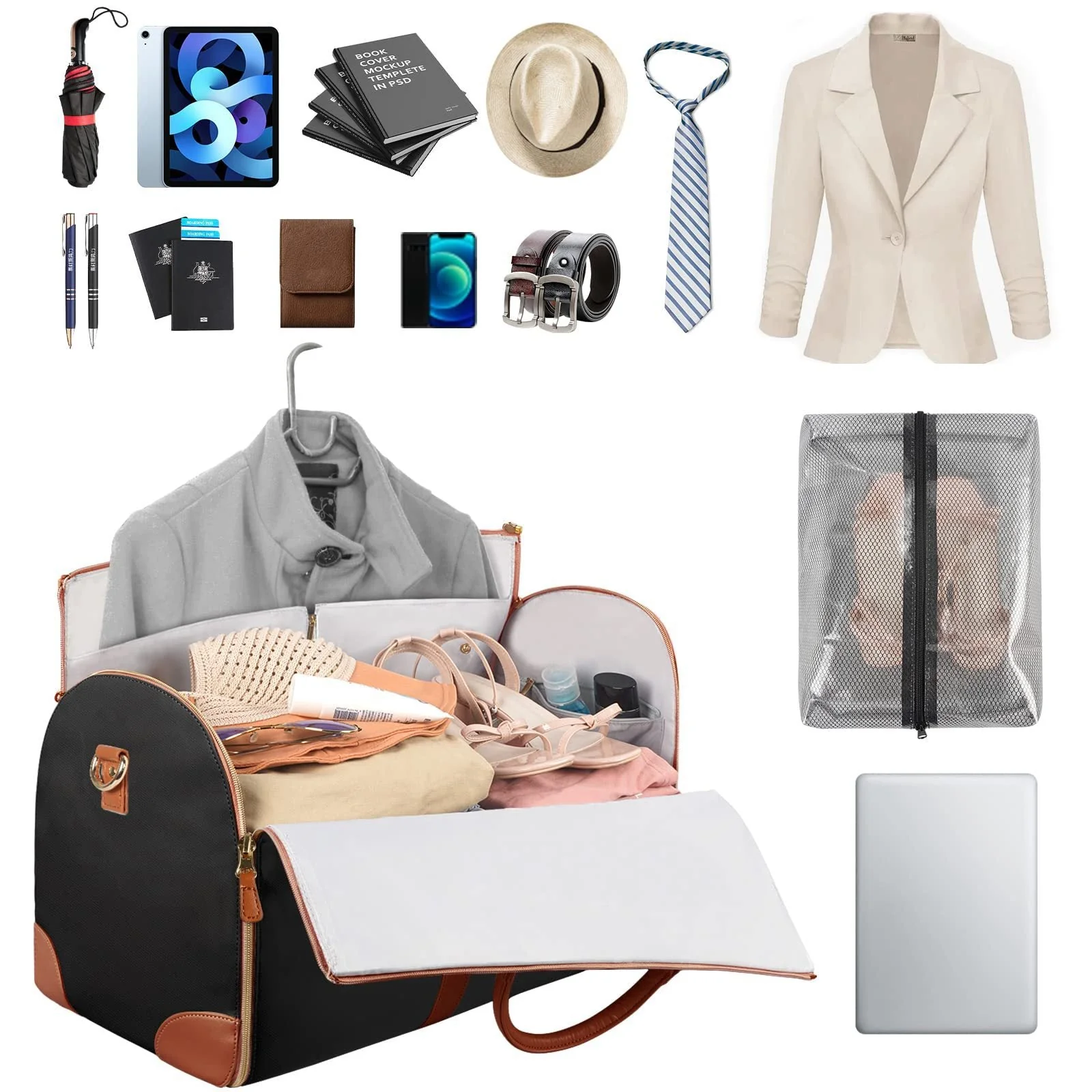 Travel Bag With Extra Space - Image 3