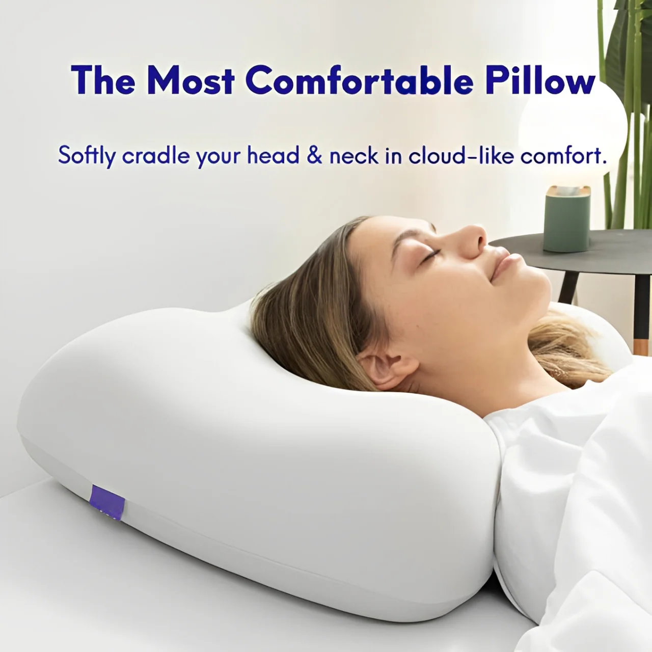 Travel Deep Sleep Pillow and Side Sleeper Pillow - Image 2