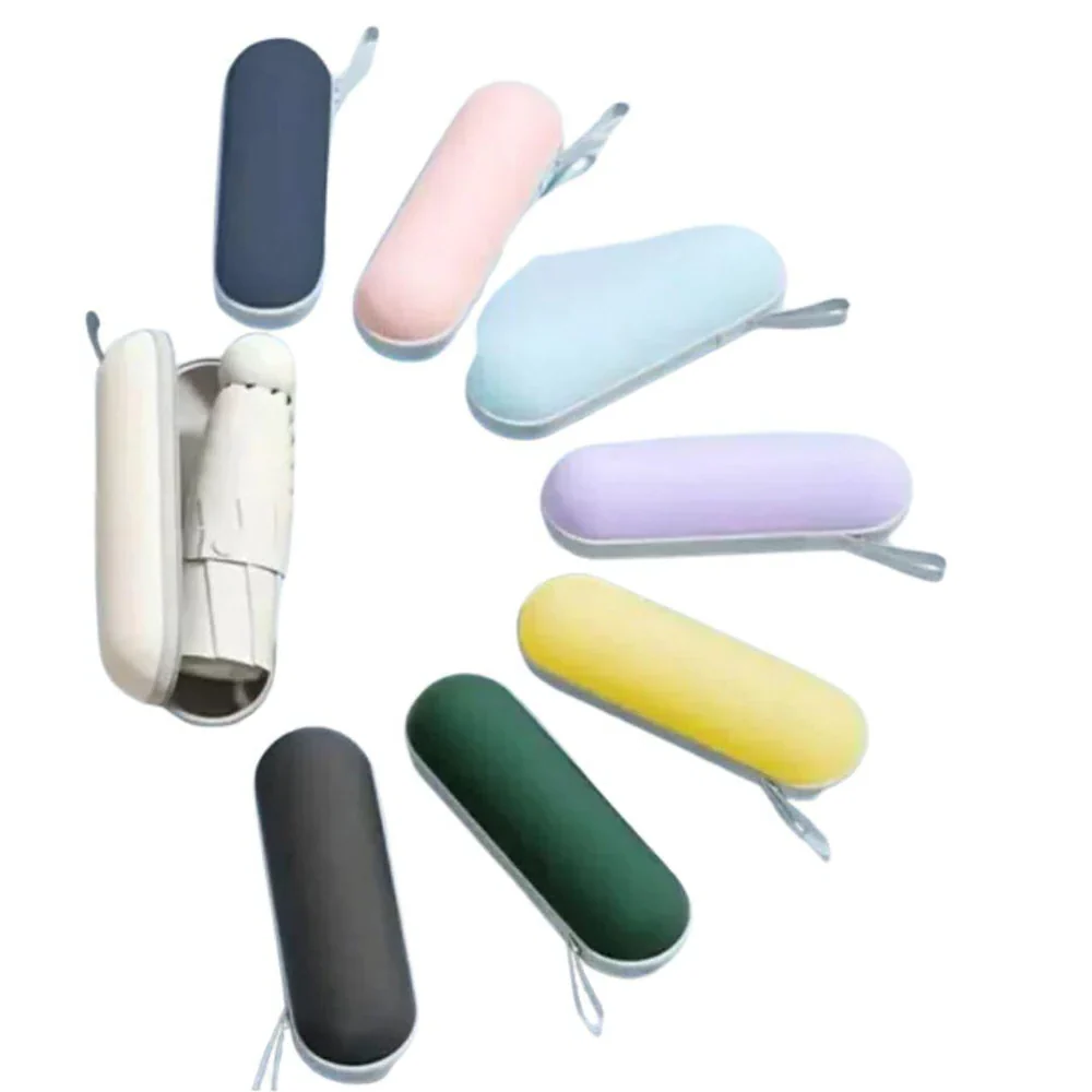 Travel Umbrella Compact Lightweight Portable UK Strong Waterproof Folding Umbrellas With 6 Rib Reinforced - Image 6