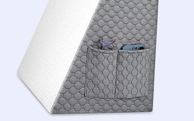 Triangle Memory Foam Wedge Pillow for Sleeping - Image 7
