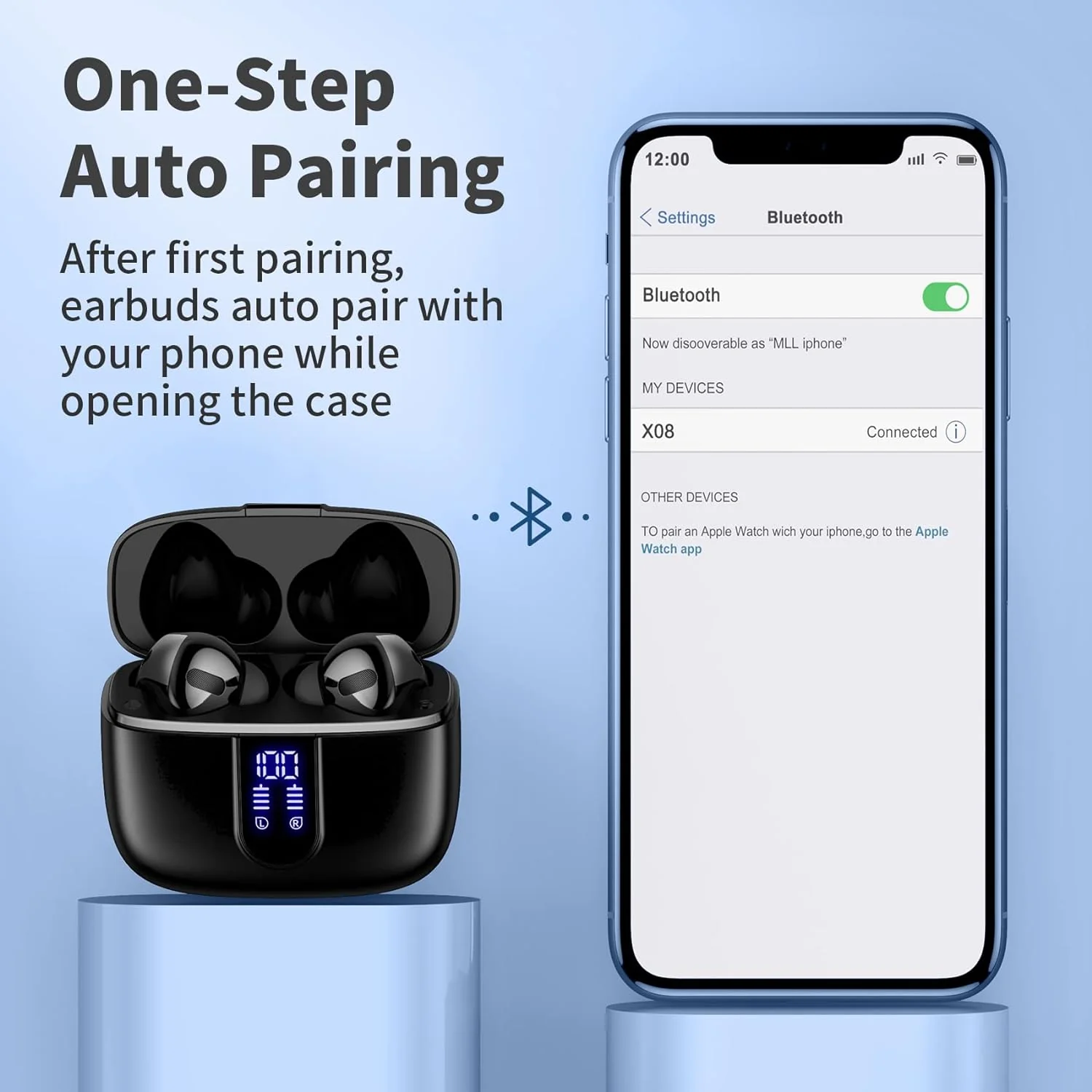 True Wireless Earbuds With Charging Case - Image 5