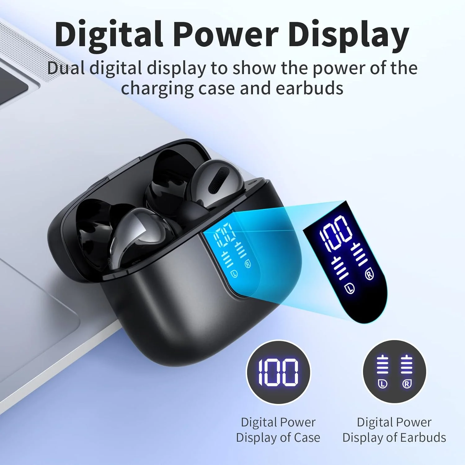 True Wireless Earbuds With Charging Case - Image 6