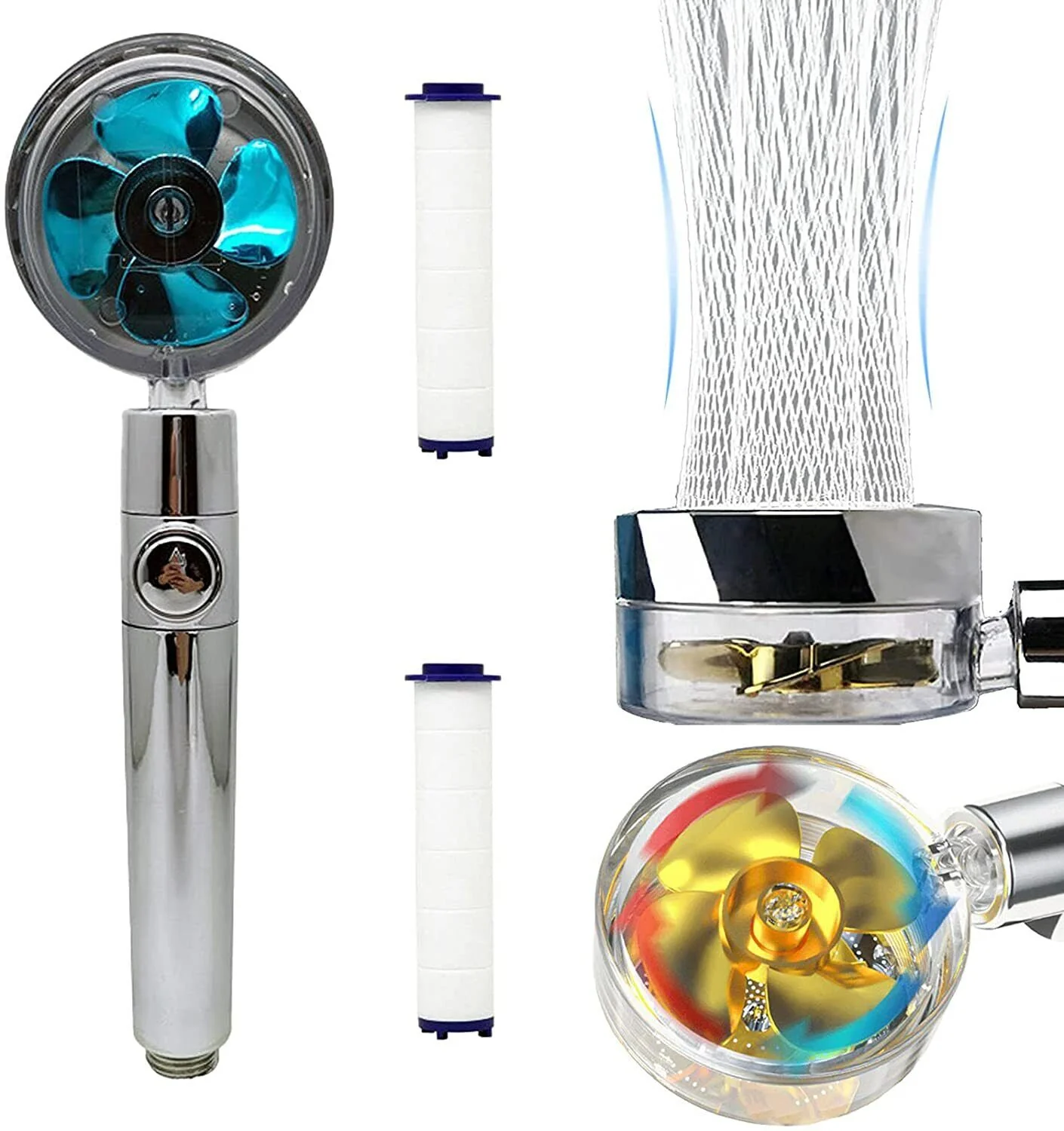 Turbo Propeller Shower Head - Image 3