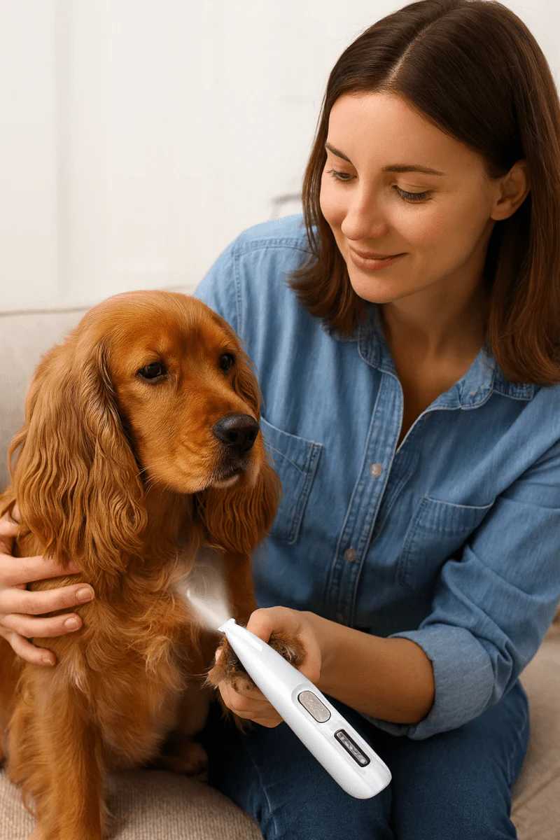 Ultra quiet trimmer for sensitive pet care - Image 2