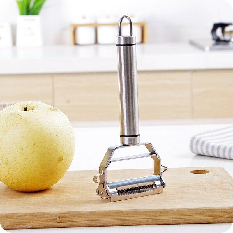 Ultra-sharp stainless steel multifunction vegetable peeler - Image 7