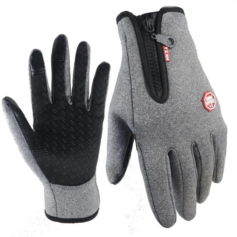 Ultra-Thin Thermal Gloves - Unisex Touch Screen Winter Fleece Gloves - Image 3