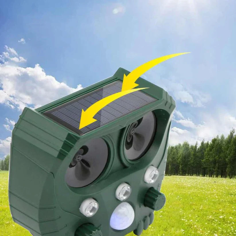 Ultrasonic Cat Repellent Ultrasound and Noise Sonar Repellent Deterrent for Cat, Fox, Rat, Squirrel and Dog - Image 11