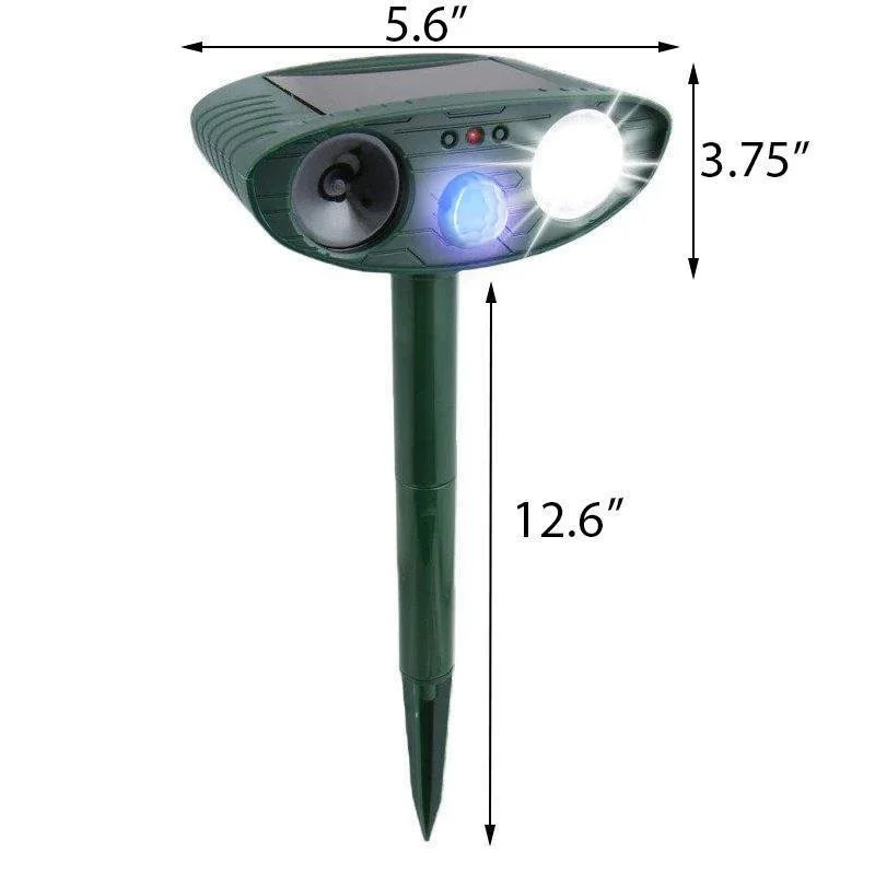 Ultrasonic Chipmunk Repeller - Solar Powered - Get Rid of Chipmunks in 48 Hours - Image 6