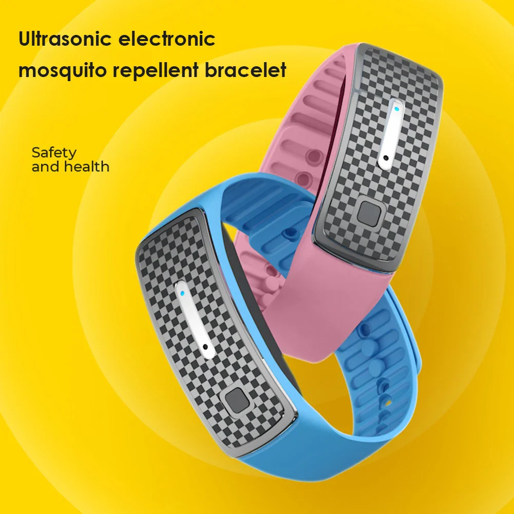 Ultrasonic Mosquito Repellent Bracelet - USB Charging - Image 4