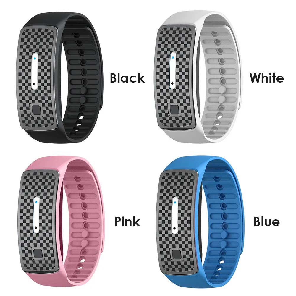 Ultrasonic Mosquito Repellent Bracelet - USB Charging - Image 5