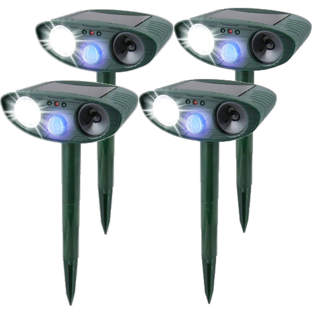 Ultrasonic Rabbit Repeller – Solar Powered and Flashing Light – Get Rid of Rabbits - Image 9