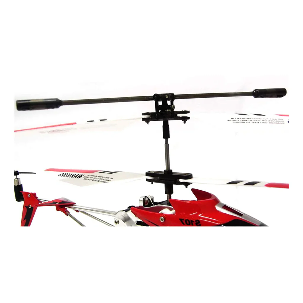 Unbreakable 3.5CH RC Helicopter Mini RC Helicopter with Gyro Crimson - Image 2