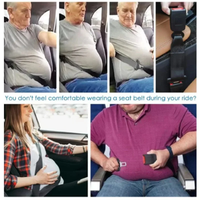 Universal Seat Belt Extender for Car Safety Comfort - Image 2