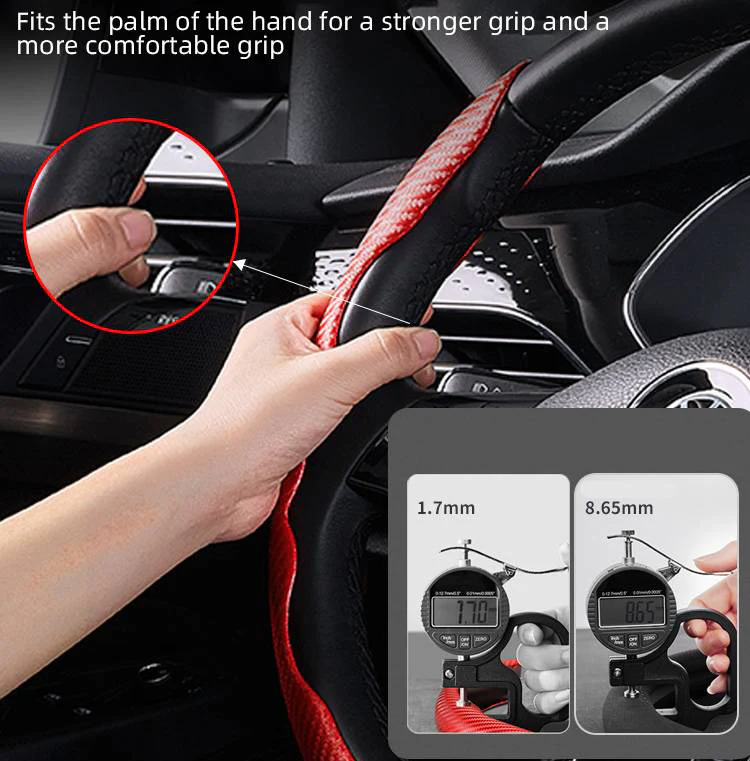 Universal Steering Wheel Cover - Image 9