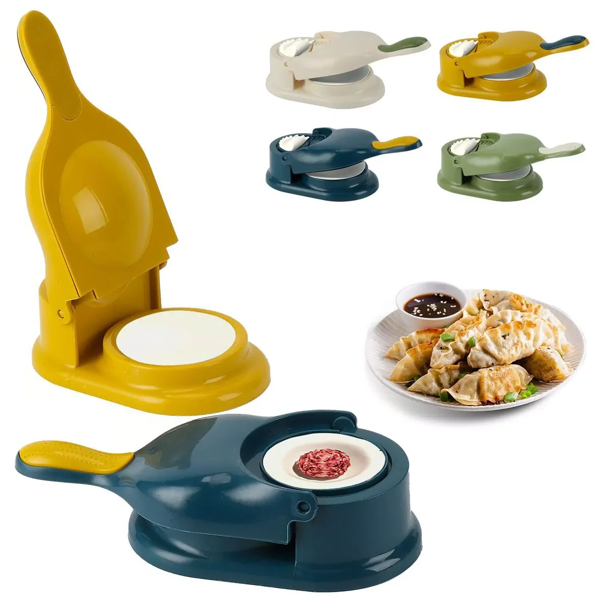 Upgraded 2 In 1 Dumpling Maker Kitchen Dumpling Baking Pastry Making Tool - Image 4