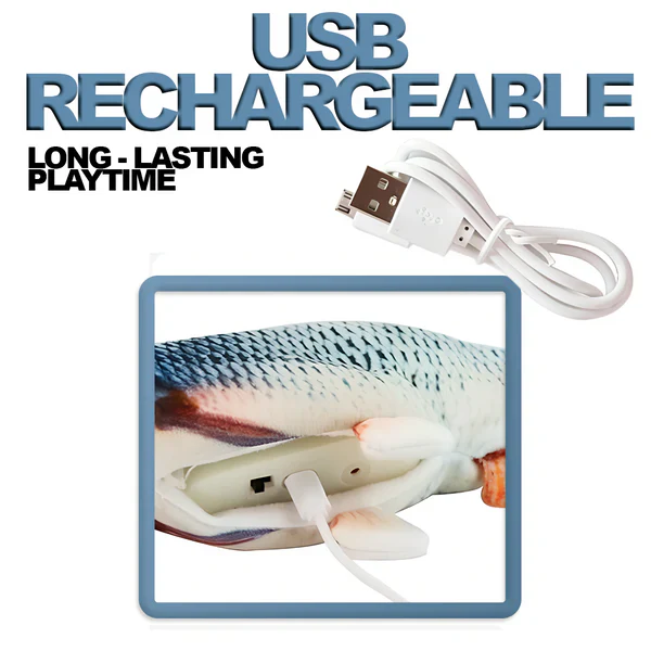 USB Floppy Fish Toy - Image 2
