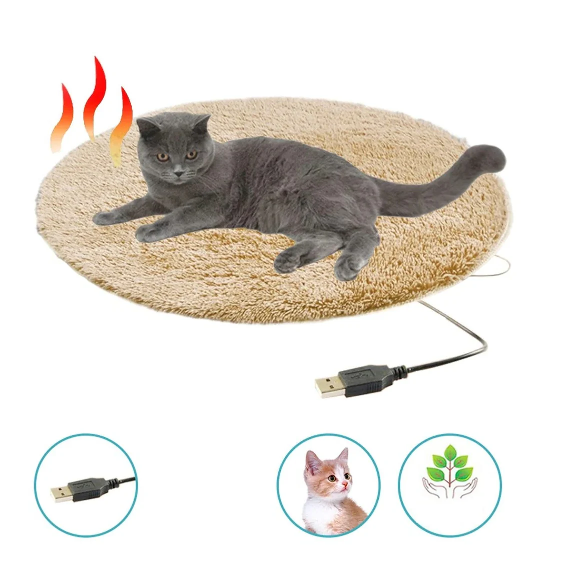 USB Heated Pet Cushion - Image 2