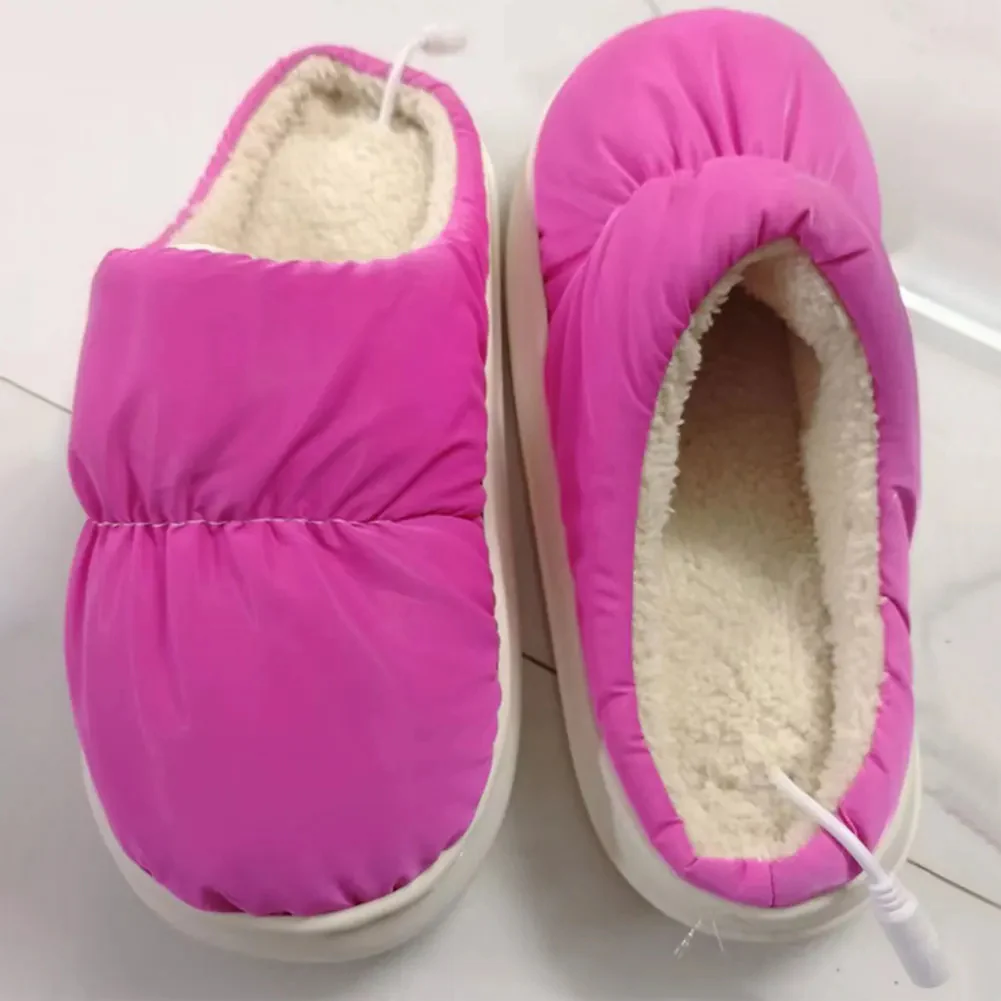 USB Heated Slippers Electric Foot Warmer - Image 6