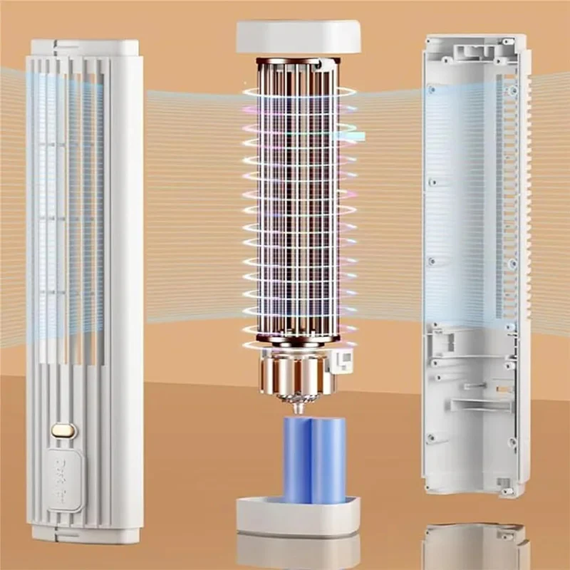 USB Rechargeable Portable Air Conditioner Tower Fan - Image 3