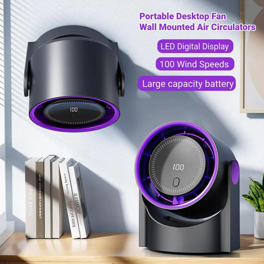USB Small Fan for Desk - Image 2