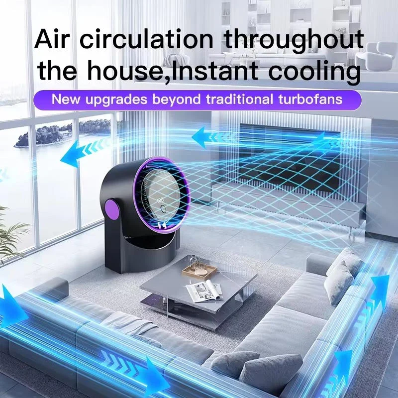 USB Small Fan for Desk - Image 3
