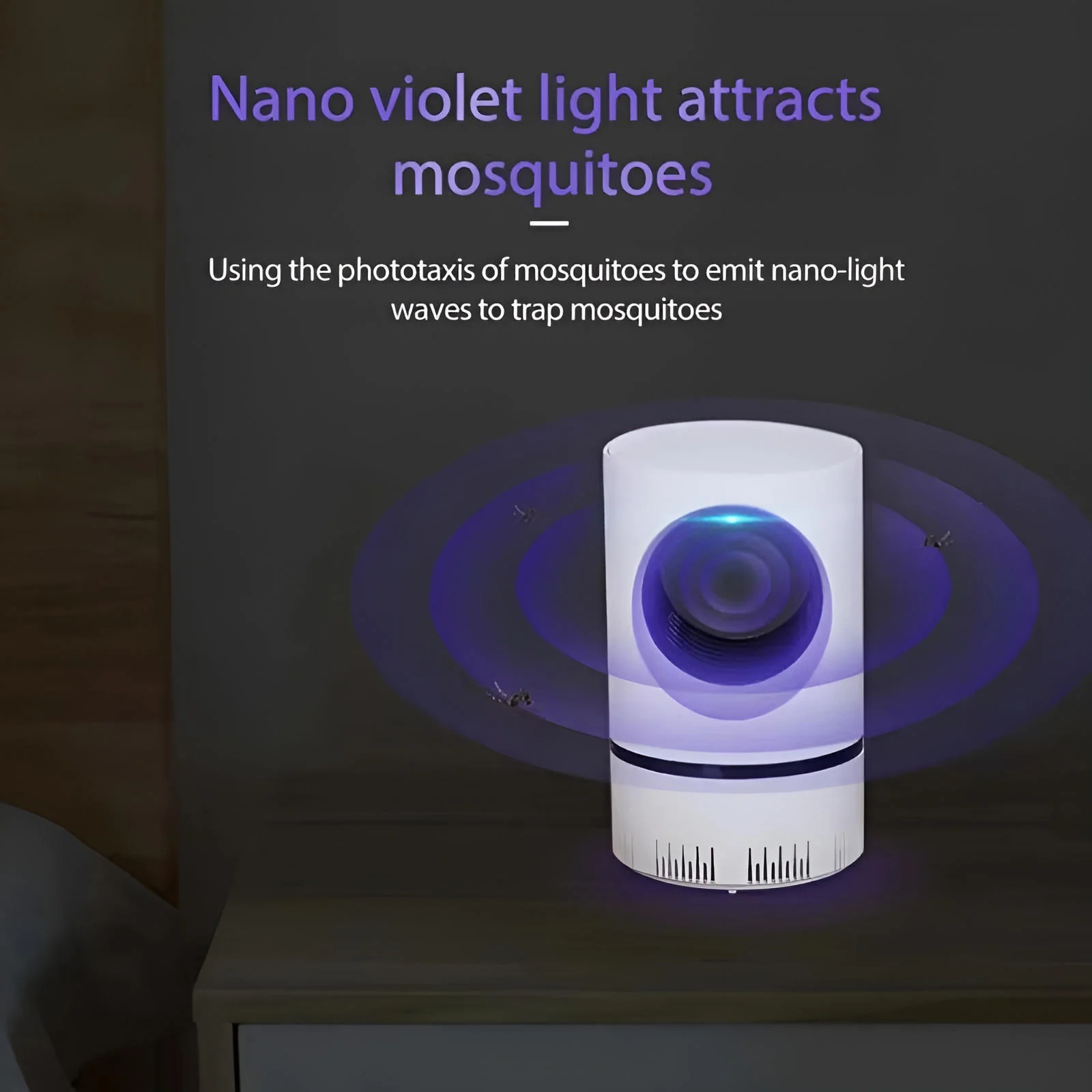 UV Light Insect Trap - Indoor/Outdoor Mosquito Fly Killer - Image 5